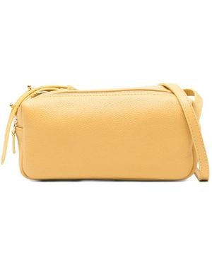 Elleme Mini Trousse Leather Cross Body Bag - Natural