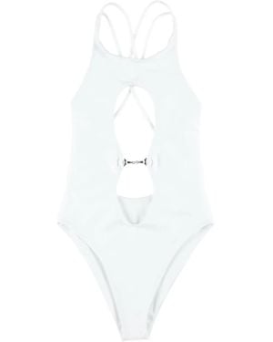 Swim By Di Badeanzug Mit Cut-Out - Weiß