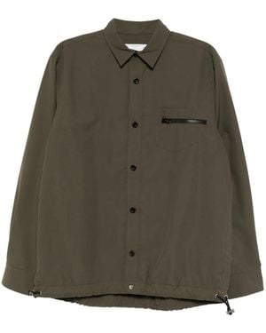 Sacai Ripstop Shirt - Green