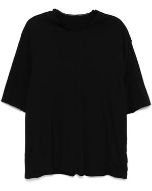 Attachment T-Shirt im Layering-Look - Schwarz