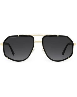 DSquared² Pilot-Frame Sunglasses - Black