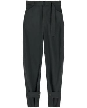 Lemaire Pantaloni Con Cintura - Nero