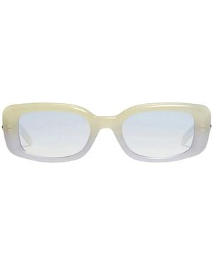 Gentle Monster Gradient-Effect Rectangular Frame Sunglasses - Multicolour