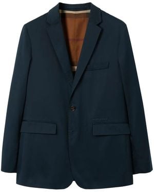 Burberry Blazer Sartoriale - Blu
