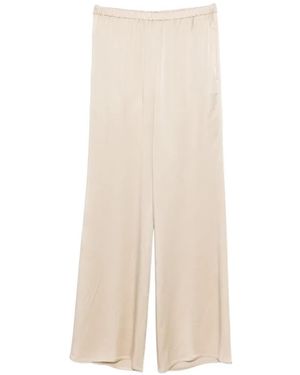 Antonelli Elasticated Palazzo Trousers - White