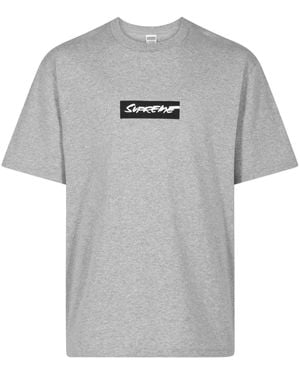Supreme Futura Box Logo "Ss24" T-Shirt - Gray