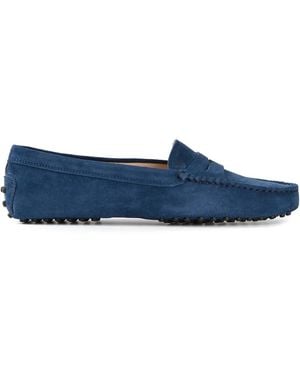Tod's Chaussures De Conduite "Gommino" - Blue