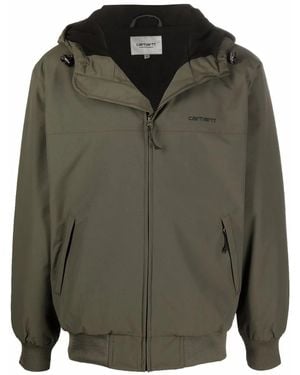 Carhartt Hooded Bomber Jacket - Green