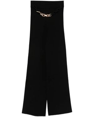 Rabanne Chain-Embellishment Pants - Black