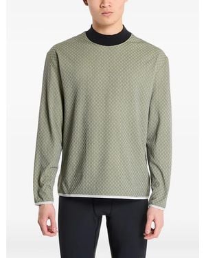 Ciele Athletics Mockneck Patterned Jumper - Green