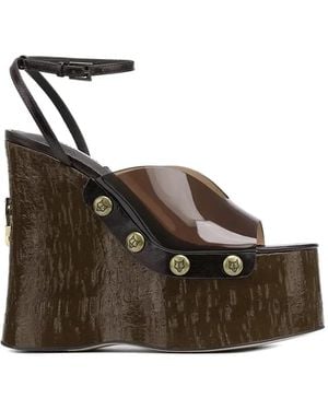 Naked Wolfe Sandalias Tiger Lilly con tira al tobillo - Marrón