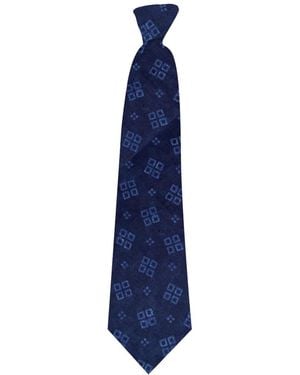 Polo Ralph Lauren Printed Linen Tie - Blue