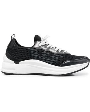 Emporio Armani ローカットスニーカー - ブラック