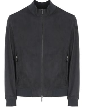 Rrd Zip-Up Bomber Jacket - Grey