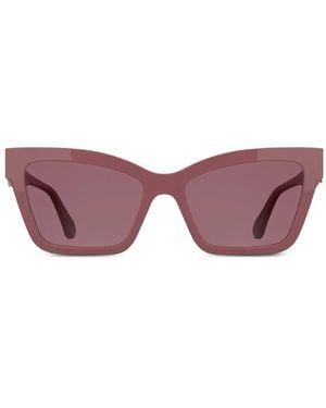 KARL LAGERFELD Logo-Detail Sunglasses - Purple