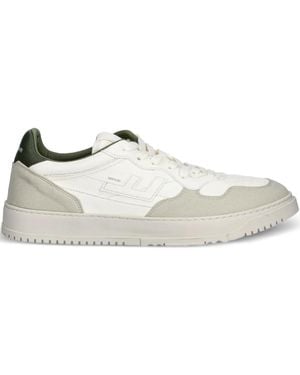 Flamingos Ventura Logo Panelled Trainers - White