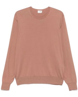 Saint Laurent ファインニット Tシャツ - ピンク