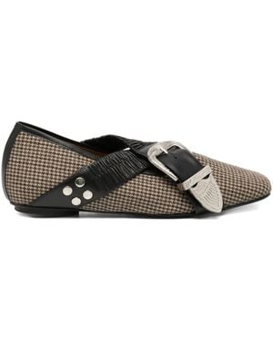 Toga Pumps Mit Schnalleverzierung - Schwarz