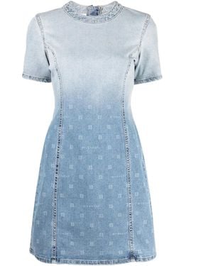 Givenchy Denim Mini Dress - Blue