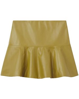 Proenza Schouler Ruffle-hem Mini Skirt - グリーン