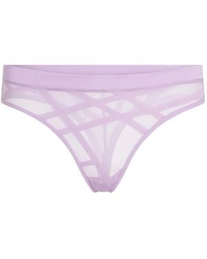 Marlies Dekkers Tanga Butterfly Illusionist - Morado