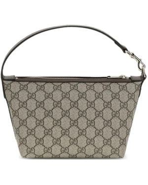 Gucci Gg Monogram Shoulder Bag - Metallic