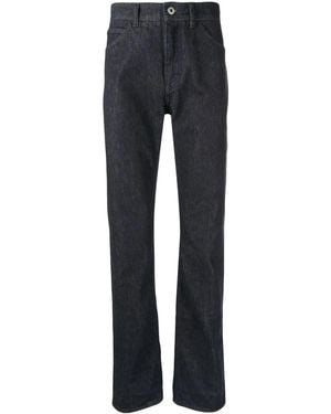 Ferragamo Jean Droit À Patch Gancini - Blue