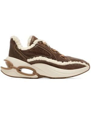 Michael Kors Toni Leather Trainers - White