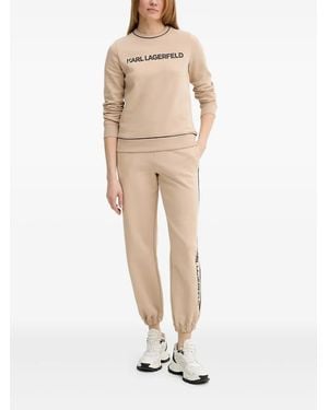 Karl Lagerfeld Sudadera con logo estampado - Neutro