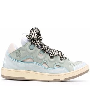 Lanvin Men Curb Trainers - Blue