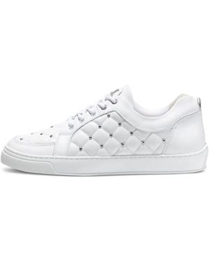 Leandro Lopes Ezio Sneakers Mit Nieten - Weiß