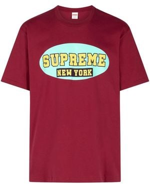 Supreme New York Jersey T-Shirt - Red
