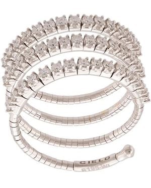 Mattia Cielo 18Kt Witgouden Ring