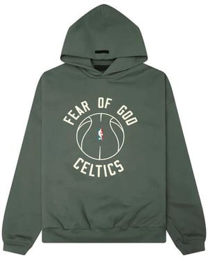 Fear Of God Hoodie Celtics X Barkley Hendricks 90S À Logo Imprimé - Green