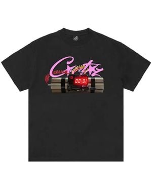 corteiz Print T-Shirt - Black
