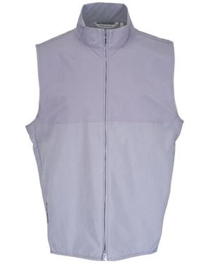 Peter Millar Gale Zip-Up Gilet - Purple
