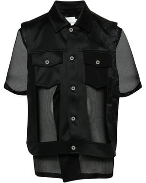 Feng Chen Wang Canotta Con Dettaglio Cut-Out - Nero
