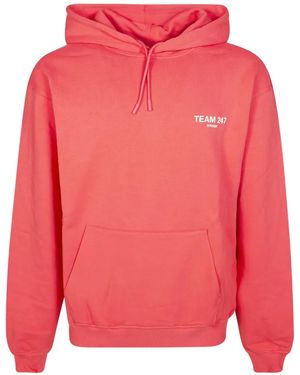 Represent Team 247 Cotton Hoodie - Pink