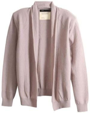 Frenckenberger Shawl-Collar Cardigan - Pink