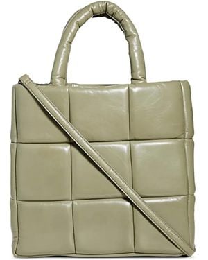 Stand Studio Gesteppter Assante Tote Bag - Mettallic