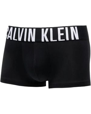 Calvin Klein Logo-Waistband Boxers (Pack Of Three) - Black