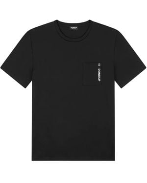 Dondup Pocket Logo T-Shirt - Black