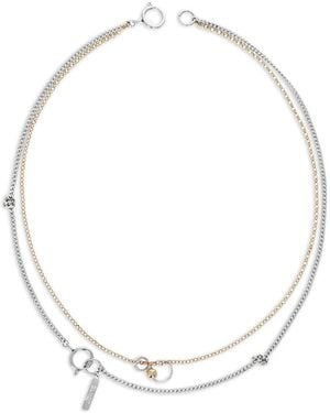 Justine Clenquet Clark Necklace - White