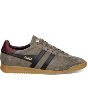 Gola Torpedo Suede Low-Top Trainers - Brown