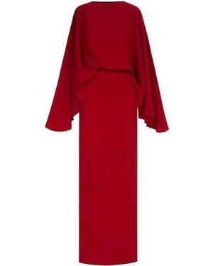 Taller Marmo Eolia Long Dress - Red