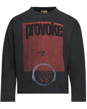 Astrum T-Shirt Provoke À Manches Longues - Noir