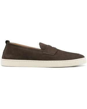 Henderson Suede Loafers - Brown
