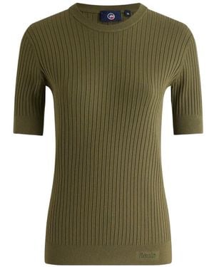 Fusalp Jadou Ribbed T-Shirt - Green