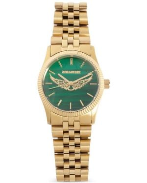 Zadig & Voltaire Small J 30 Malachite Watch - Metallic