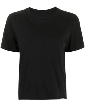 3.1 Phillip Lim T-Shirt Met Logopatch - Zwart